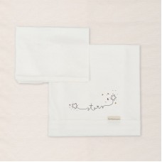 Juego de sabanas cuna de punto Stars Lino BimbiDreams